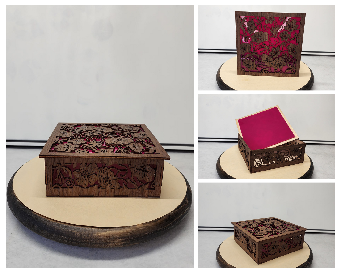 Flowered Gift Box