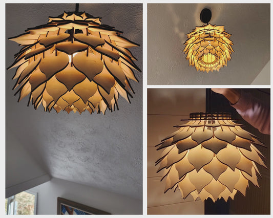 Pine Cone Chandelier