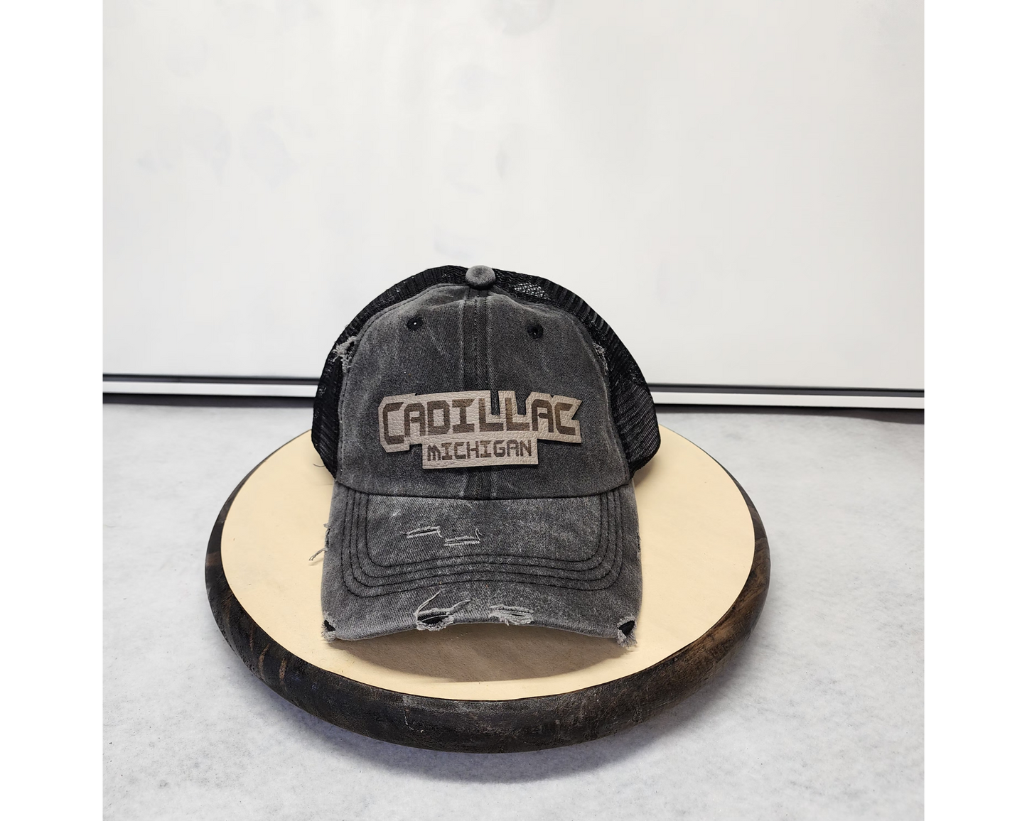 Cadillac Michigan Vintage Mesh Hat